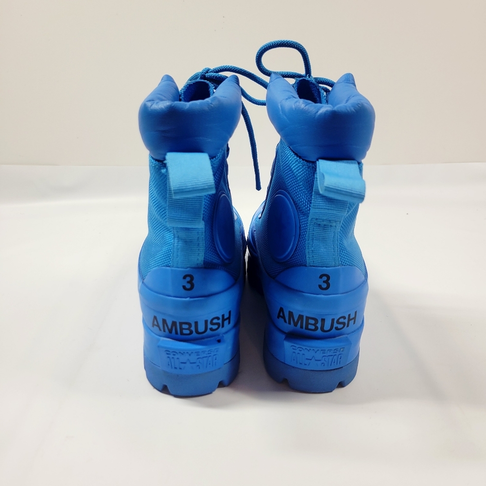 Converse x Ambush All Star Blithe Blue Combat Duck Boots 5 Women's - Picture 5 of 11